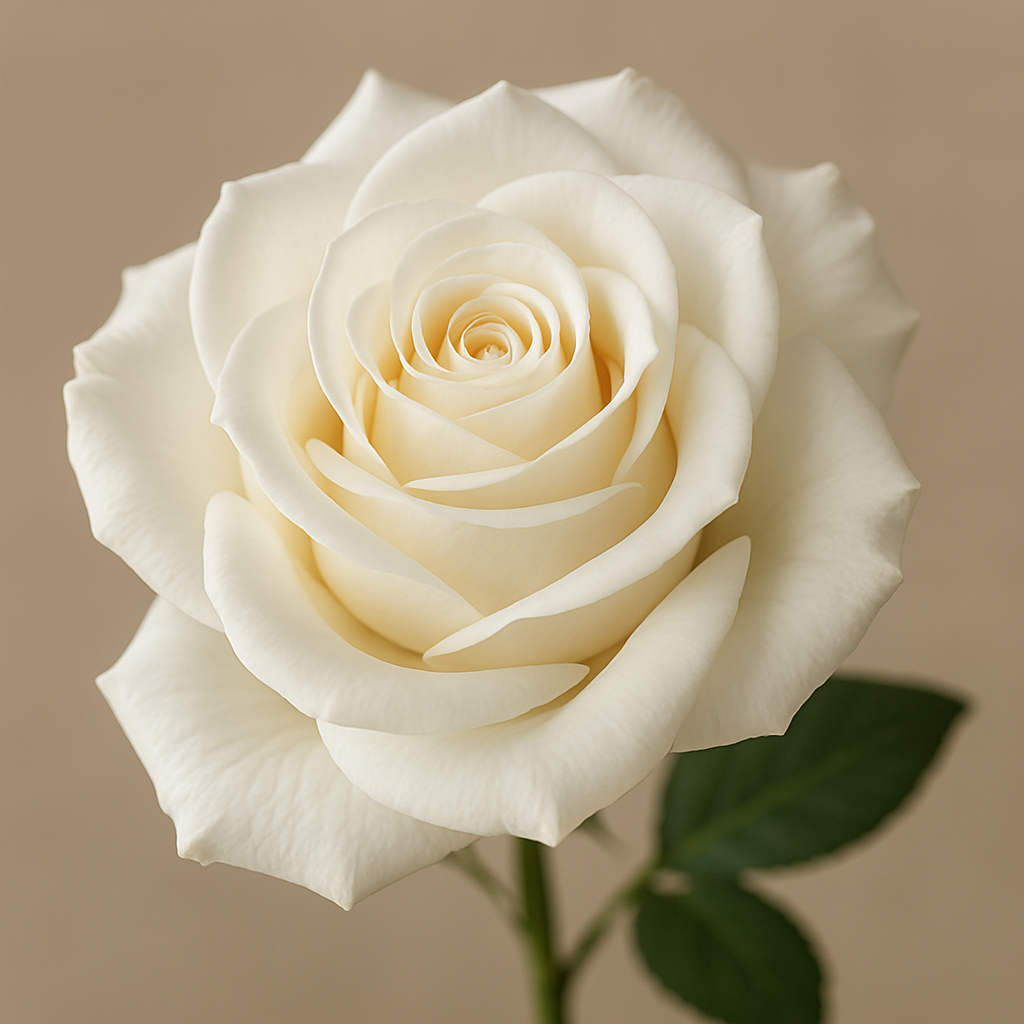 Rosa branca
